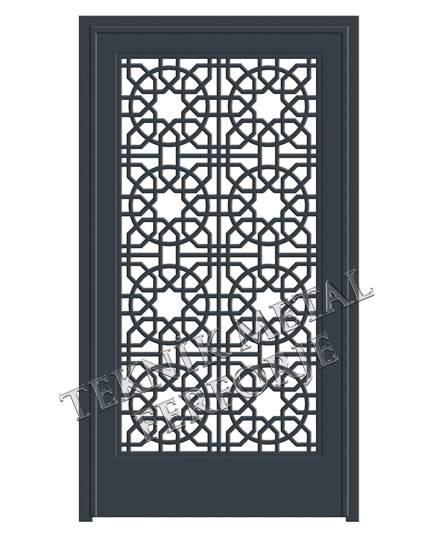 Selçuklu Motifi Bina Giriş Desen